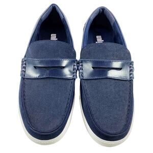 Unlisted Kenneth Cole Blue Penny Loafer Mens 7.5M Casual Shoes